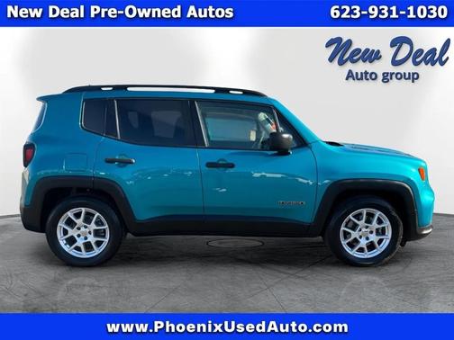 Teal 2020 Jeep Renegade Sport