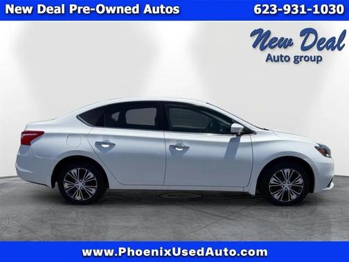 White 2016 Nissan Sentra SV