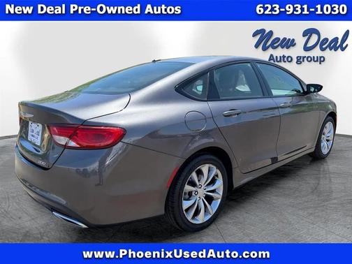 Gray 2015 Chrysler 200 S