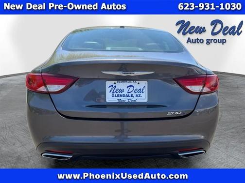 Gray 2015 Chrysler 200 S