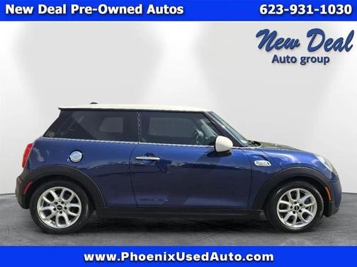 Blue 2015 MINI Hardtop Cooper S