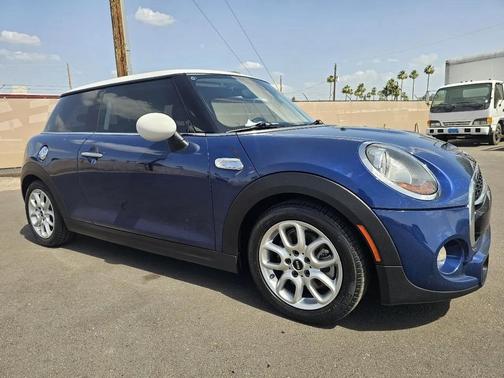 Blue 2015 MINI Hardtop Cooper S