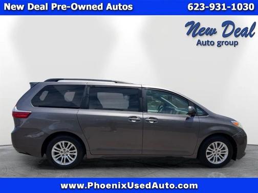 Gray 2015 Toyota Sienna XLE