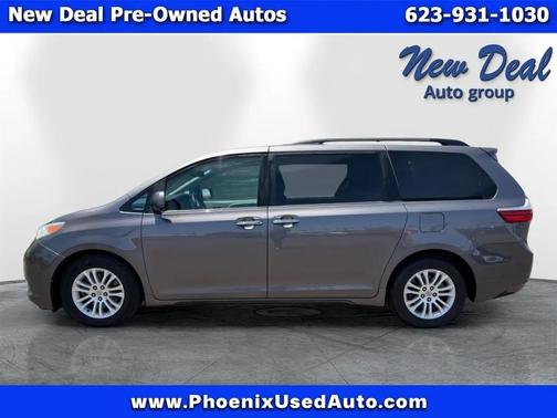 Gray 2015 Toyota Sienna XLE