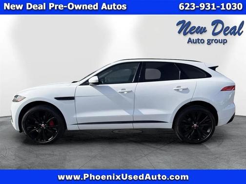 White 2018 Jaguar F-PACE S