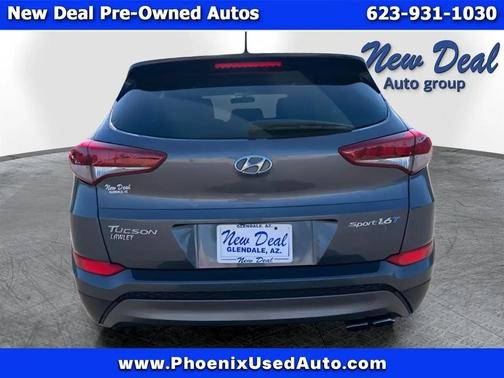 Gray 2016 Hyundai TUCSON Sport