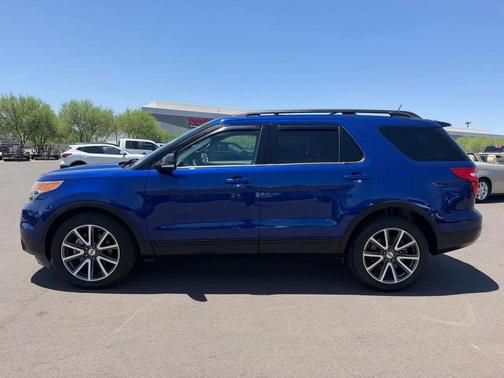 Blue 2015 Ford Explorer XLT