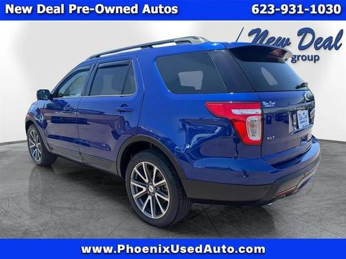 Blue 2015 Ford Explorer XLT