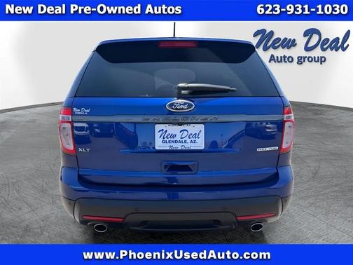 Blue 2015 Ford Explorer XLT