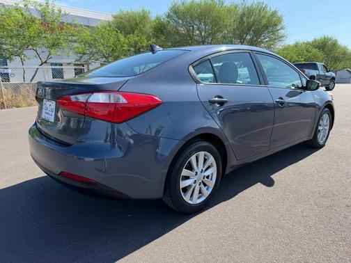 Blue 2014 Kia Forte LX