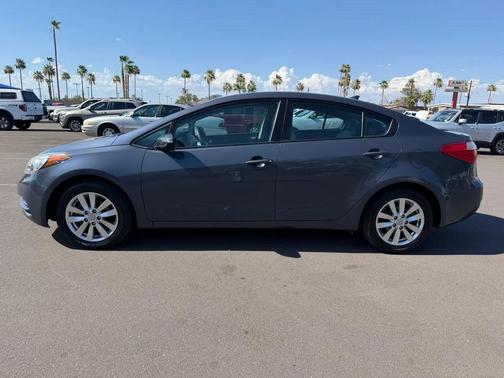 Blue 2014 Kia Forte LX