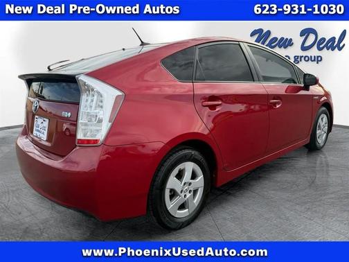 Red 2010 Toyota Prius V