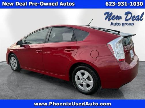 Red 2010 Toyota Prius V