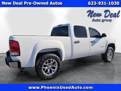 White 2009 GMC Sierra 1500 SLE1