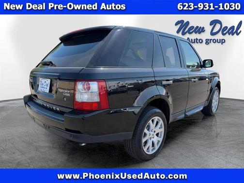 Black 2009 Land Rover Range Rover Sport HSE