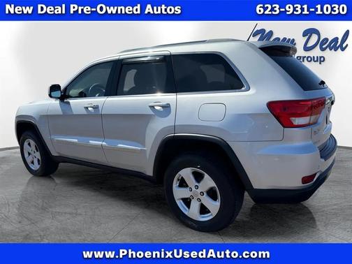 Silver 2012 Jeep Grand Cherokee Laredo