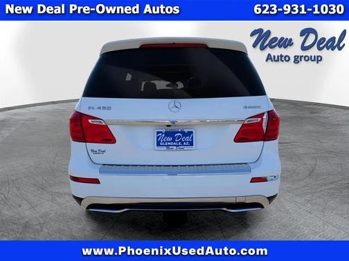 Blue 2016 Mercedes-Benz GL-Class GL450 4MATIC