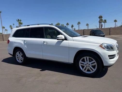 Blue 2016 Mercedes-Benz GL-Class GL450 4MATIC