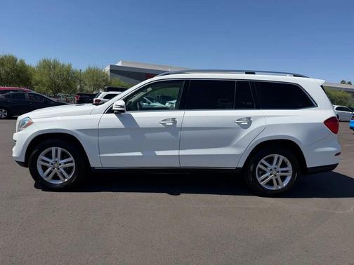 Blue 2016 Mercedes-Benz GL-Class GL450 4MATIC