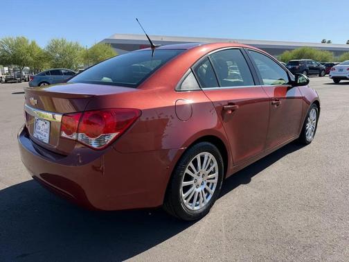 Orange 2012 Chevrolet Cruze ECO