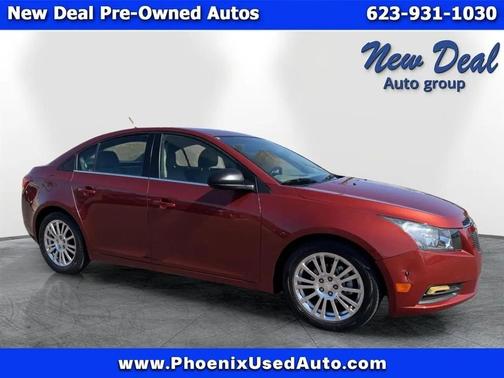 Orange 2012 Chevrolet Cruze ECO
