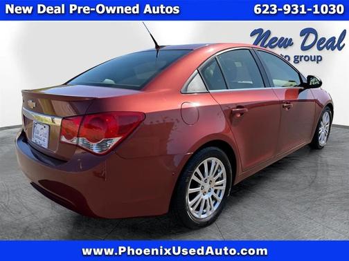 Orange 2012 Chevrolet Cruze ECO