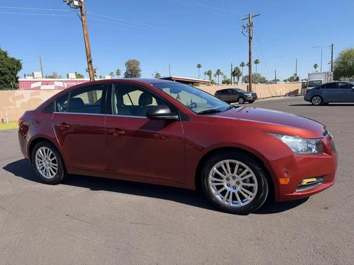 Orange 2012 Chevrolet Cruze ECO