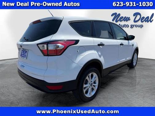 White 2018 Ford Escape S