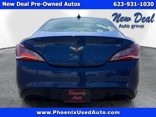Blue 2015 Hyundai Genesis Coupe 3.8 Base
