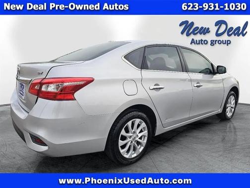 Silver 2018 Nissan Sentra SV