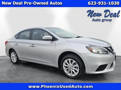 Silver 2018 Nissan Sentra SV