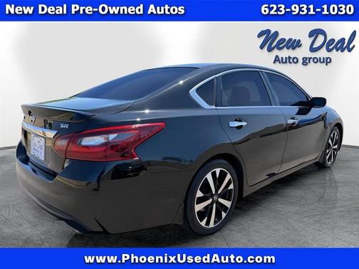 Black 2018 Nissan Altima 2.5 SR