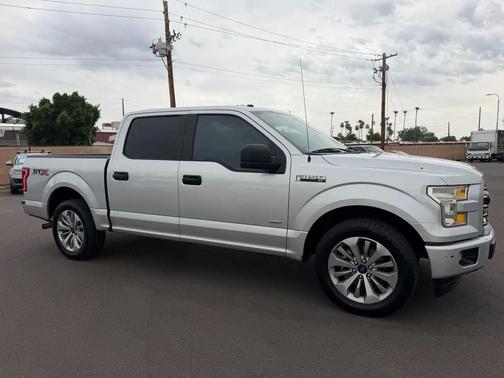 Silver 2017 Ford F-150 King-Ranch SuperCrew 5.5-ft. 2WD