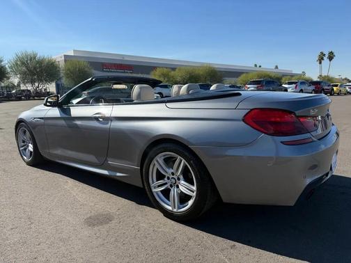Gray 2014 BMW 640 640i Convertible
