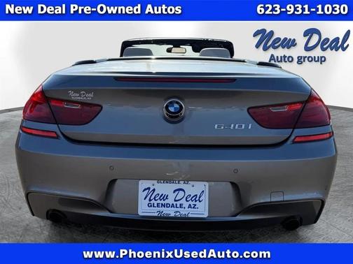 Gray 2014 BMW 640 640i Convertible