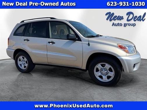 Gold 2005 Toyota RAV4 Base