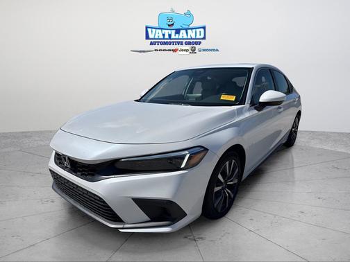Platinum White Pearl 2024 Honda Civic