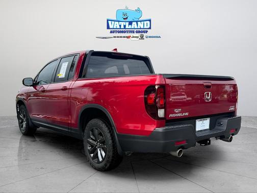 Radiant Red Metallic Ii 2023 Honda Ridgeline