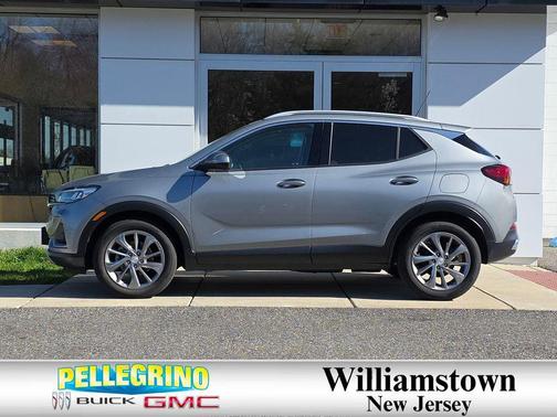 Moonstone Gray Metallic 2023 Buick Encore GX Essence