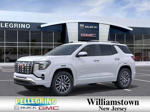 Glacier White Tricoat 2026 GMC Terrain Denali