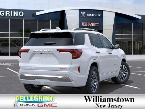 Glacier White Tricoat 2026 GMC Terrain Denali