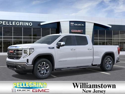 Summit White 2026 GMC Sierra 1500 SLT