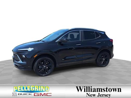 Ebony Twilight Metallic 2025 Buick Encore GX Sport Touring