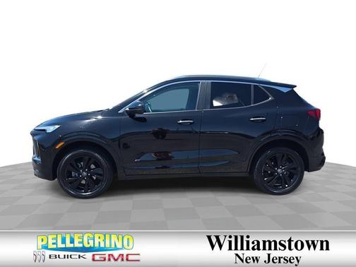 Ebony Twilight Metallic 2025 Buick Encore GX Sport Touring