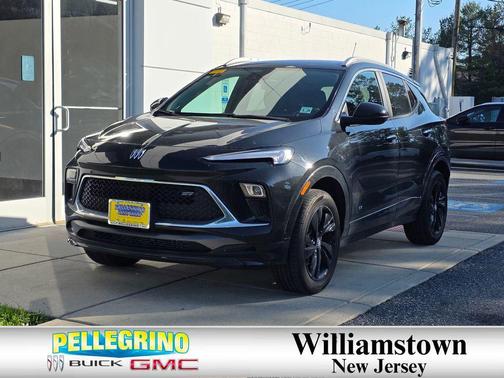 Ebony Twilight Metallic 2025 Buick Encore GX Sport Touring