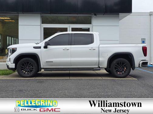 Summit White 2022 GMC Sierra 1500 Elevation