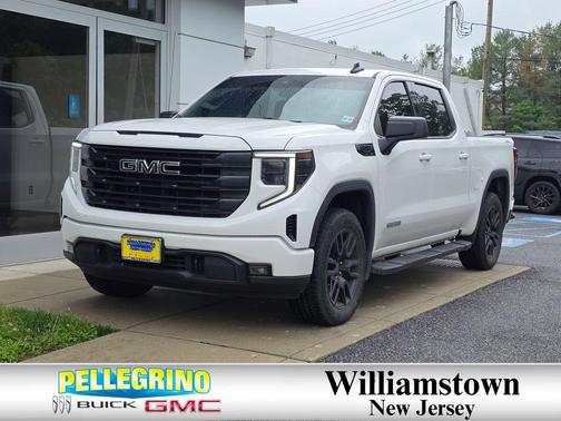 Summit White 2022 GMC Sierra 1500 Elevation