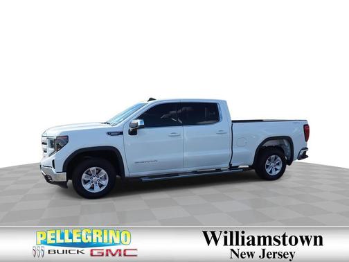 Summit White 2025 GMC Sierra 1500 SLE