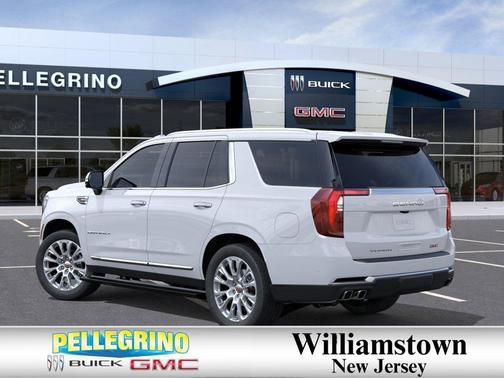 Glacier White Tricoat 2026 GMC Yukon Denali