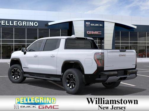 Summit White 2026 GMC Sierra EV Extended Range AT4